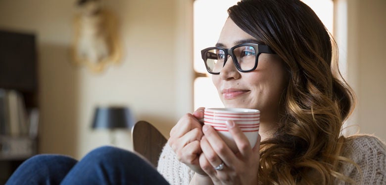 woman thinking about getting a mortgage